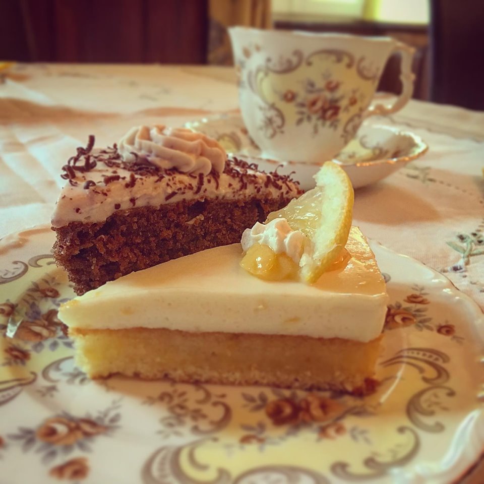 Goûter britannique servi au Château Ville Voisin
